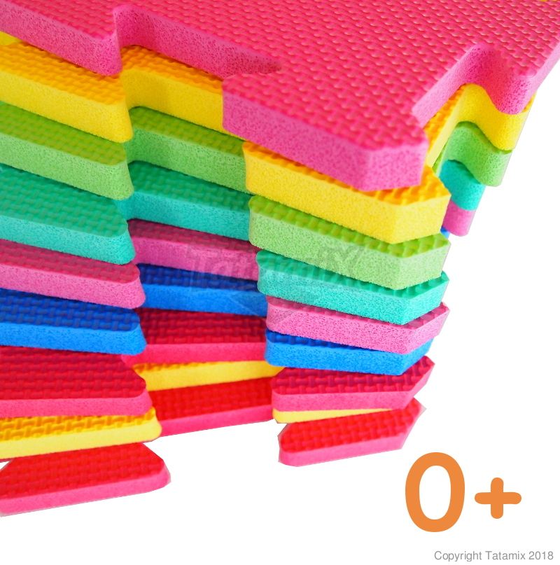 TATAMIX KIT BABY 32 Kit 9 pz. Puzzle kids 32x32x1,3cm COD.  LC313C E COD. LC313S MINIMO D'ORDINE 8 KIT