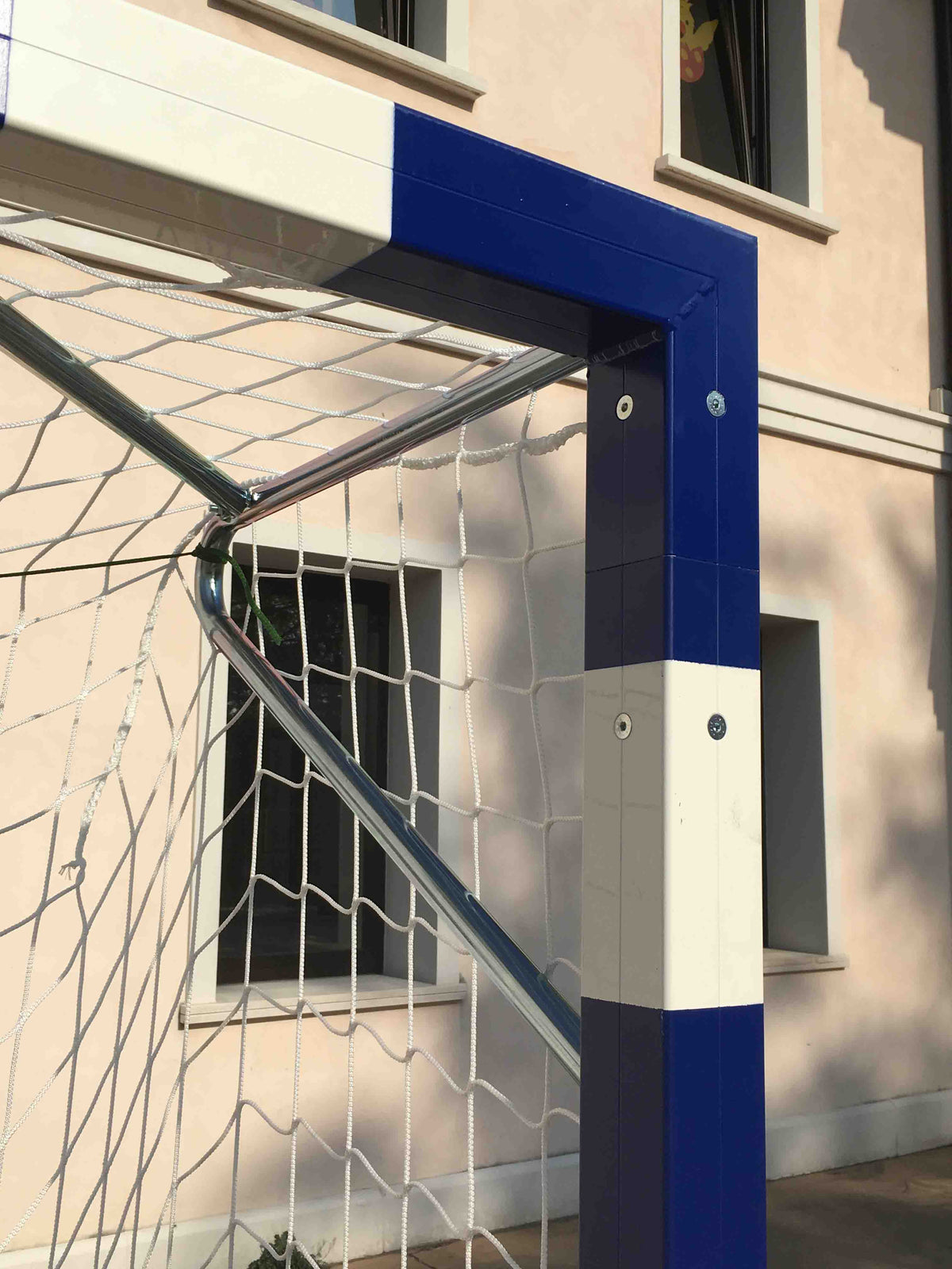 Coppia Porte Pallamano 3x2m in alluminio Art 7001 certificate UNI EN 749