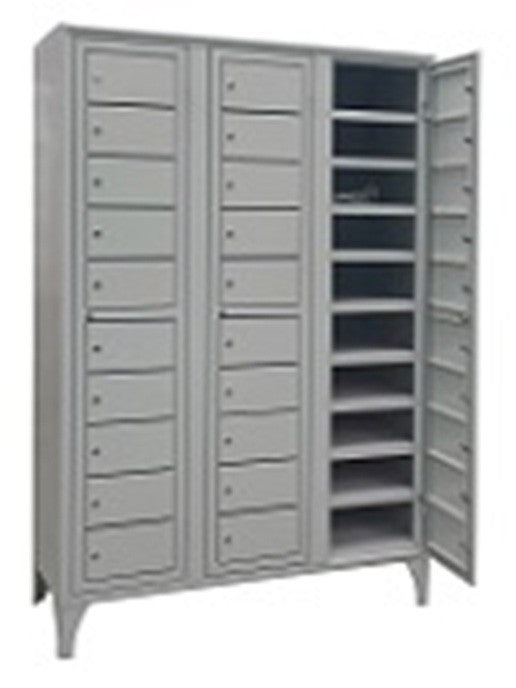 Armadio Raccogli Biancheria 170-10AC3 Vani 30 Colore Grigio