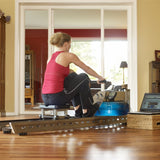 Vogatore Water Rower M1 Lo Rise Seduta Bassa Struttura Acciaio Tubolare