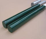 Impianto tennis alluminio sezione ovale 120x100 mm con meccanismi interni ART 7506 CERTIFICATO UNI EN 1510