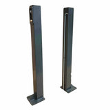 Impianto padel sez. 80x80mm. con piastra  ART. 7570