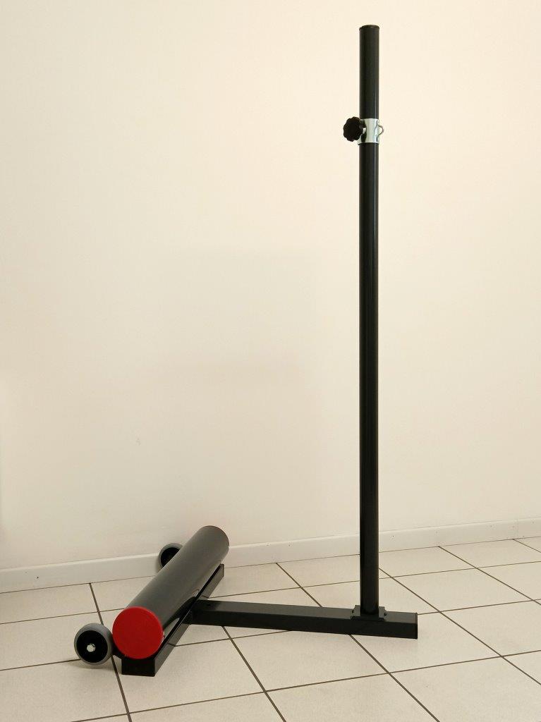 Impianto regolamentare in acciaio verniciato con zavorra mod. professionale Badmington  ART. 7700 VIV.