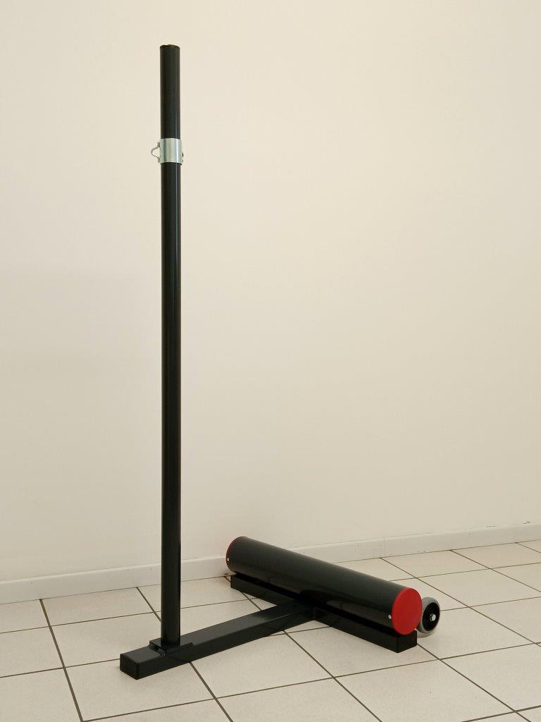 Impianto regolamentare in acciaio verniciato con zavorra mod. professionale Badmington  ART. 7700 VIV.