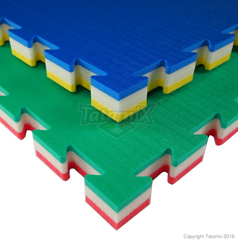Tatami Incastro Judo JJ40X Eccellent Eva 100x100x4cm Cod. JJ40X Vari Colori