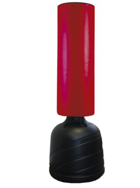 Sacco boxe con pedana riempibile alt. 180/210 cm. ø 40 cm. - h. sacco 110 cm Cod. 8150