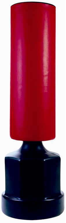 Sacco boxe con pedana riempibile ad acqua o sabbia. sacco diam. cm. 35 - altezza cm. 75 Cod. 8151
