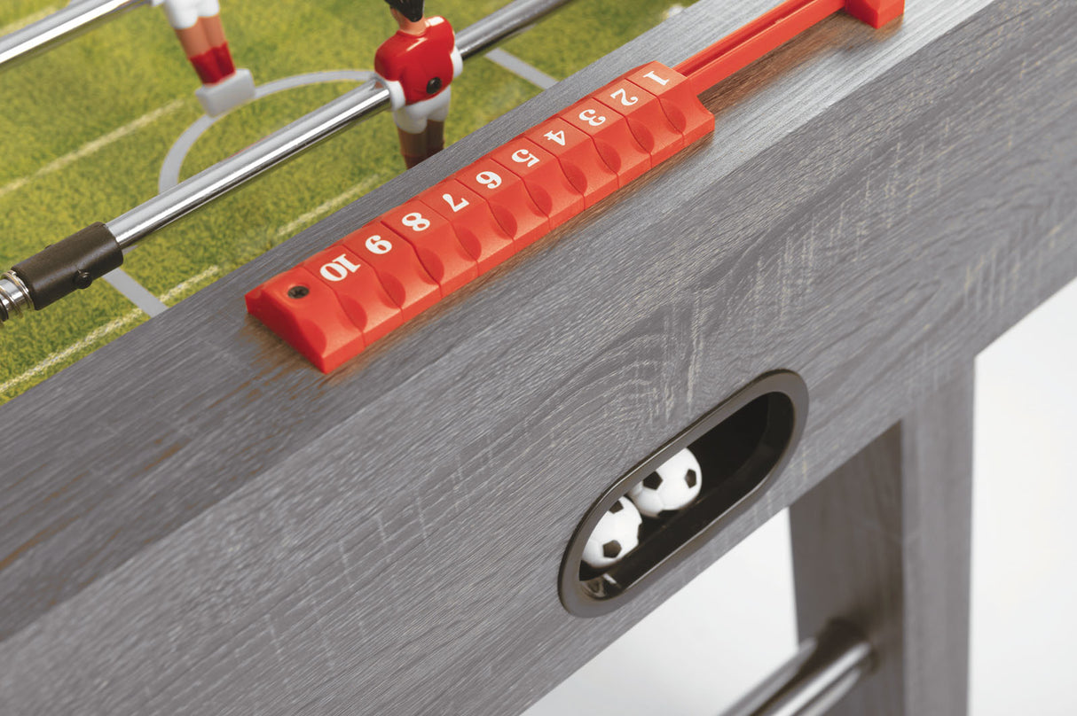 Calciobalilla F-2 aste uscenti piano gioco lungo in nobilitato