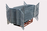 Transenna impilabile realizzata in tubo acciaio zincato diam. 40 mm. ART. 8520