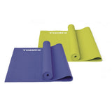 Materassino per yoga superficie antiscivolo Verde Toorx MAT-173 Misure 173x60x0,4cm