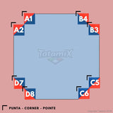 Tatami EVA Taekwondo TK25JY WT 100x100x2,5 cm