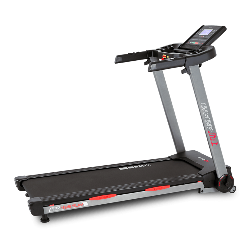 Tapis roulant Ultracompatto Salvaspazio Inclinazione Elettrica Linea Everfit TFK-495-Slim HRC