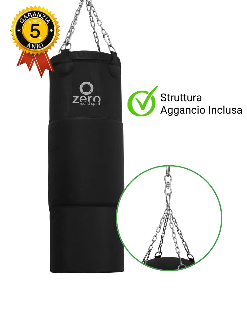 Sacco Boxe Band 30/40 Kg da soffitto Ignifugo e Atossico