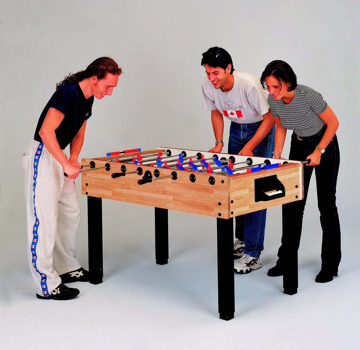 Calcio Balilla Garlando G100 Acero Aste Rientranti