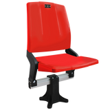 Seduta ribaltabile CARAVAGGIO per stadi e impianti sportivi per postazioni giornalisti