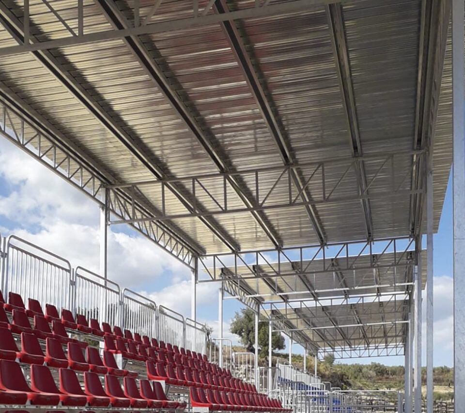 Tribuna Modulare Orlando M.O. per stadi da calcio, impianti sportivi ed eventi