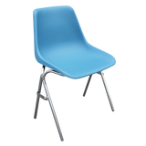 Scocca con schienale per tribuna e sedie D5 ignifugo attacco a vite Seduta per spazi collettivi