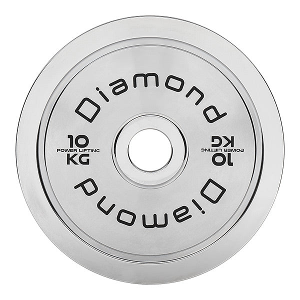 DISCO OLIMPICO IN ACCIAIO POWERLIFTING foro Ø 50 mm DAPL