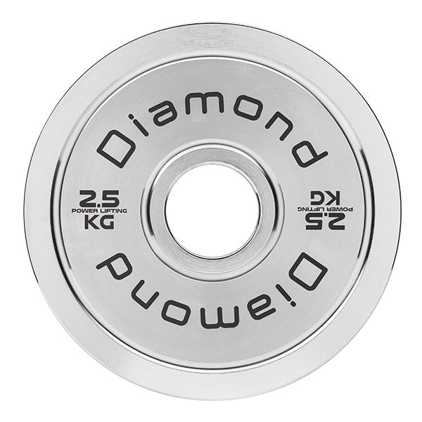 DISCO OLIMPICO IN ACCIAIO POWERLIFTING foro Ø 50 mm DAPL