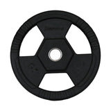 Disco Olimpico Gommato RUVIDO Tri-Grip foro Ø50 mm Cod. DGGD-P