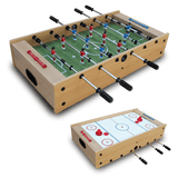 Tavolo Multigioco 2 in uno da tavolo - versione calciobalilla aste rientranti Cod. FM2IN1R