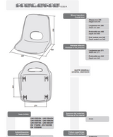 Scocca HELENE 1030 SOLO SOCCA BERICOP