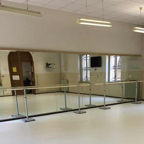 Specchio a Parete Modulare per  Danza "GEDEONE" 120 x 210 cm spessore 6 mm