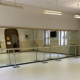 Specchio a Parete Modulare per  Danza "GEDEONE" 120 x 210 cm spessore 6 mm