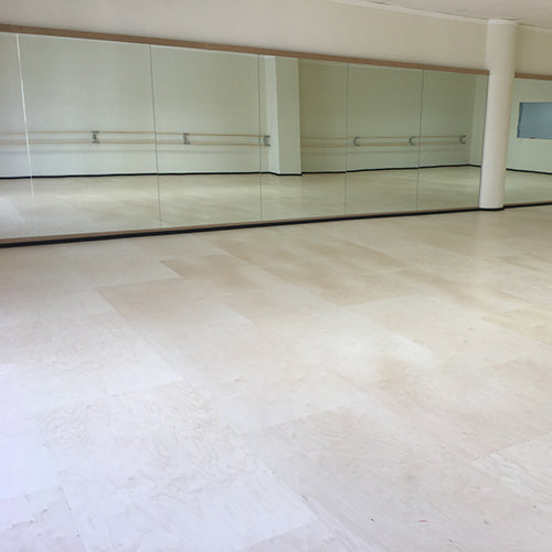 Specchio a Parete Modulare per  Danza "GEDEONE" 120 x 210 cm spessore 6 mm