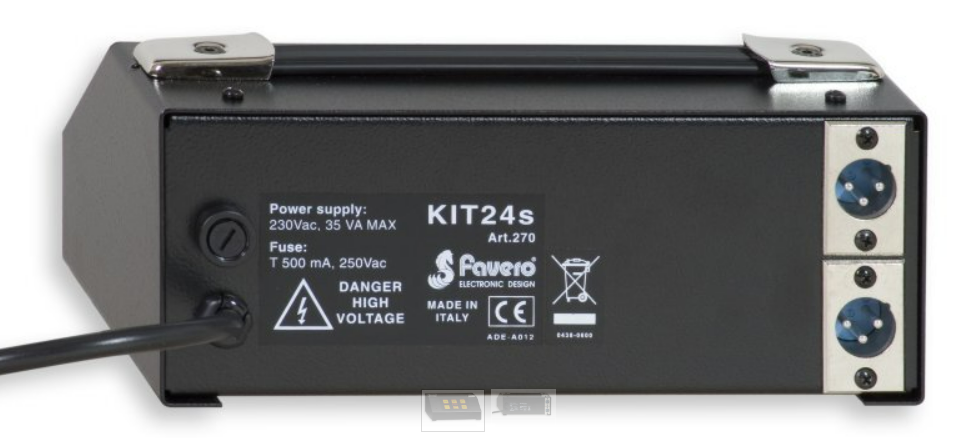 CONSOLE per comando KIT-24s Favero Art.276