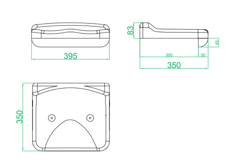 Seduta da stadio e tribuna monoblocco senza schienale Mod. Bari