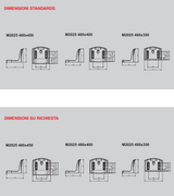 Seduta a scocca monoblocco per impianti sportivi e stadio M2025 versione anti UV (non Ignifugo)