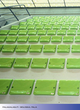 Seduta monoblocco per impianti sportivi M94 versione anti UV (NON Ignifuga)