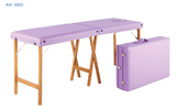 Lettino portatile ad altezza fissa Art. 1022 e 1023 (Con poggiatesta)