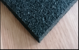 Eco-Floor Gym Pavimentazione in gomma per palestre, aree crossfit NERO granulometria media (1-3 mm.
