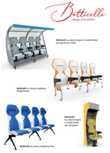Poltrona per panchine calciatori e sale conferenza BOTTICELLI
