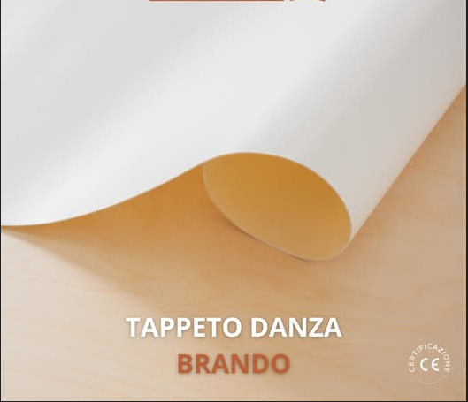 Tappeto per la danza professionale BRANDO 20 x2 mt (40 mq) costo al mq richiedere preventivo venduto a rotoli