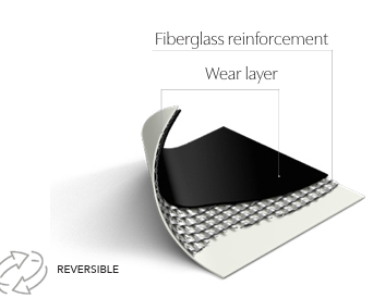 Tappeto Danza PVC DUETT bifacciale costo al mq altezza 2 mt spessore 1,5 mm (venduto a rotoli 40 mq)