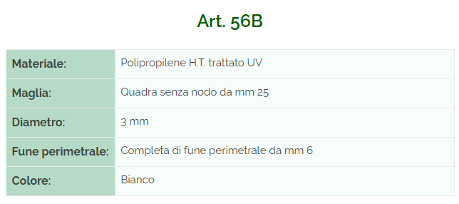 RETE ANTICALCINACCI Art. 56B