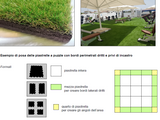 Eco-Floor gym OUTDOOR Pavimentazioni antiscivolo e ammortizzanti Con finitura in erba Costo al pezzo