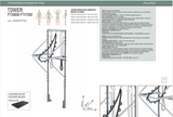 Liveness Tower + extension pad colore Nero per PTX 8000 e PTX 7500  Cod. TOWER-PTXA