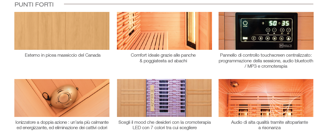 Sauna a infrarossi PureWave EVO Abete Canadese 2 Posti Costo, Spedizione e Preventivo su richiesta! Cod. HL-PUR02  Disponibile dal 18/08/2026.