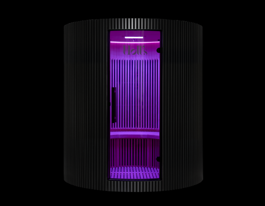 Sauna a infrarossi MOON, 4 posti, colore NERO, LUNA HL-MOON4-BLK Disponibile dal 04/06/2026ponibile dal 04/06/2026