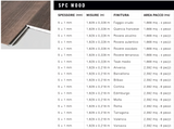 WOOD SPC Pavimento vinilico EFFETTO LEGNO spc per palestra, reception e vari ambienti   (Stone Plastic Composite)
