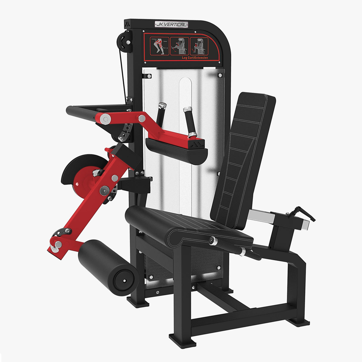 COMBO LEG EXTENSION / LEG CURL SEDUTO JK FITNESS VERTICAL LINE JKV-COMBOSEATEDLEG