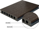 Pavimentazione in Legno Composito Rivestito in polimero KIKO DECKING per Esterno (Sia ambienti commerciali sia residenziali)