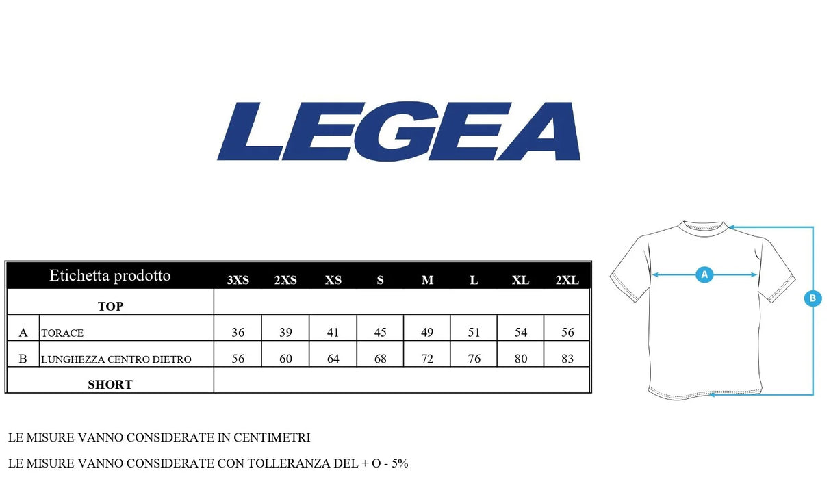 Maglia Giacarta Maglia Allenamento Calcio Legea