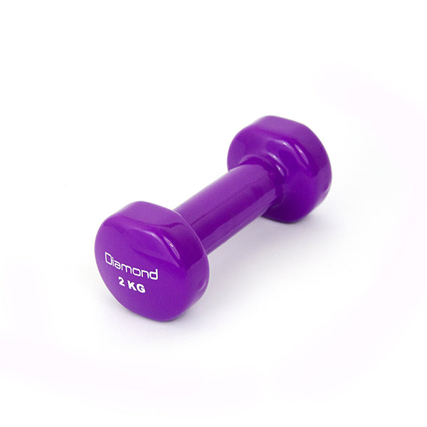 Manubrio Vinile Diamond da 0,5 Kg a 6 Kg Cod. MV