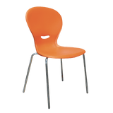 Seduta per spazi collettivi / Scocca con schienale per tribuna e stadio NEWS ignifuga