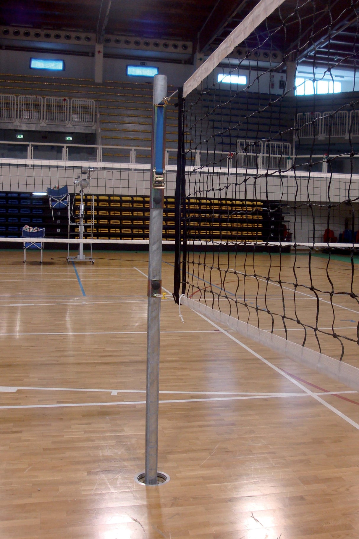 Impianto Pallavolo Volley  fisso con Bussole (Anche per Tennis)